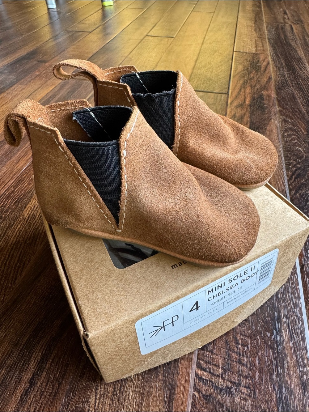 Freshly Picked Brown Suede Chelsea Boot